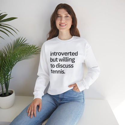 INTROVERT- Tennis Sweatshirt - GRANDSLAM PH