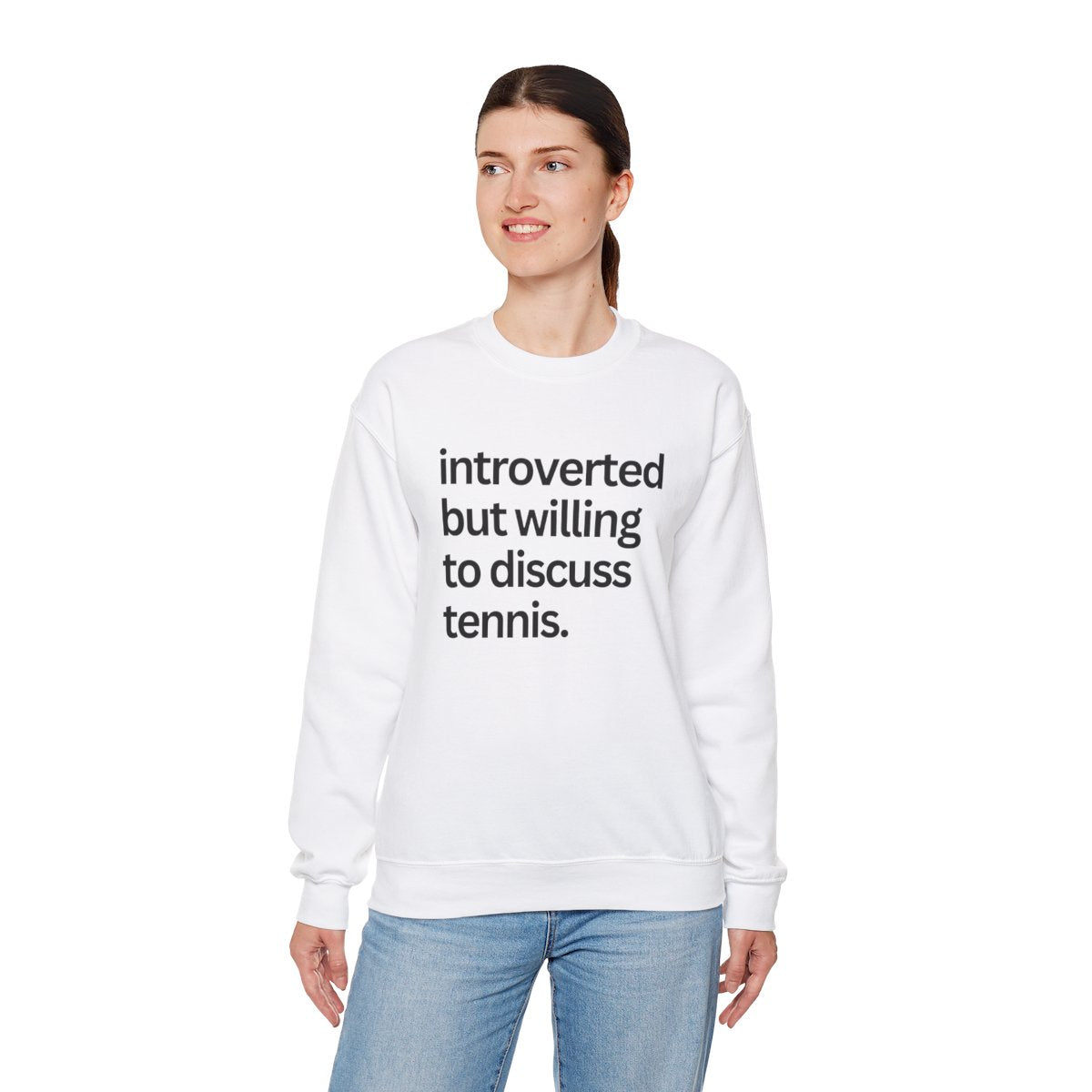 INTROVERT- Tennis Sweatshirt - GRANDSLAM PH