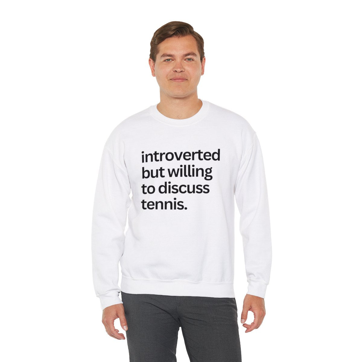 INTROVERT- Tennis Sweatshirt - GRANDSLAM PH