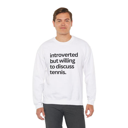 INTROVERT- Tennis Sweatshirt - GRANDSLAM PH