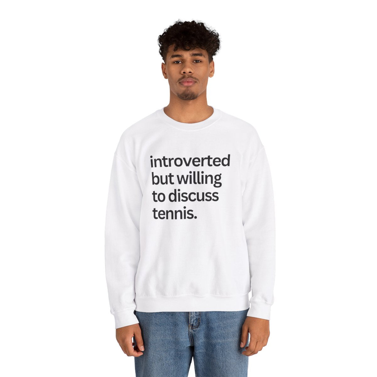 INTROVERT- Tennis Sweatshirt - GRANDSLAM PH