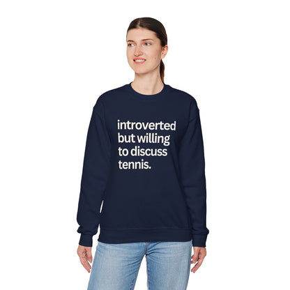 INTROVERT- Tennis Sweatshirt - GRANDSLAM PH