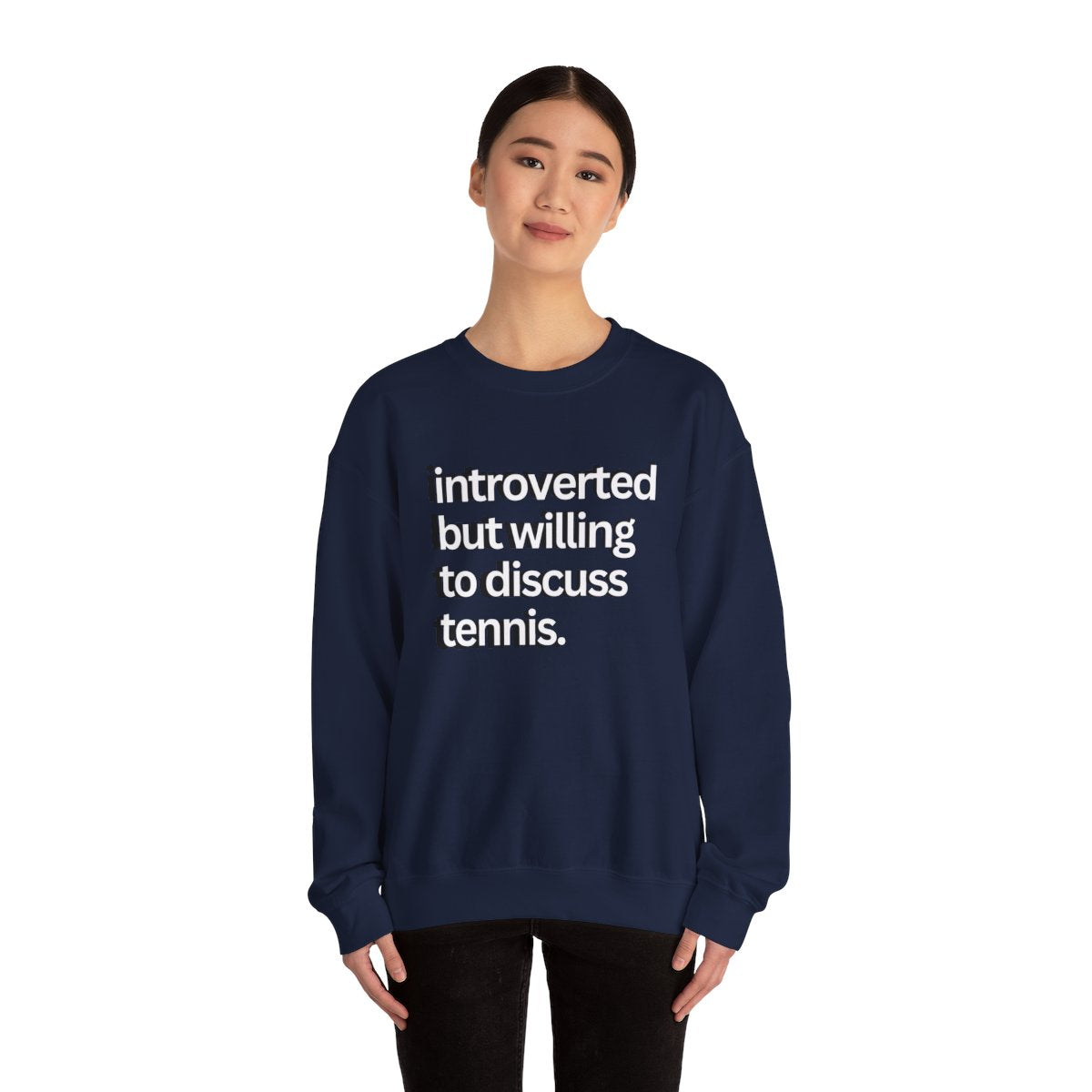 INTROVERT- Tennis Sweatshirt - GRANDSLAM PH