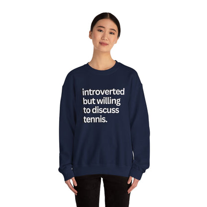 INTROVERT- Tennis Sweatshirt - GRANDSLAM PH