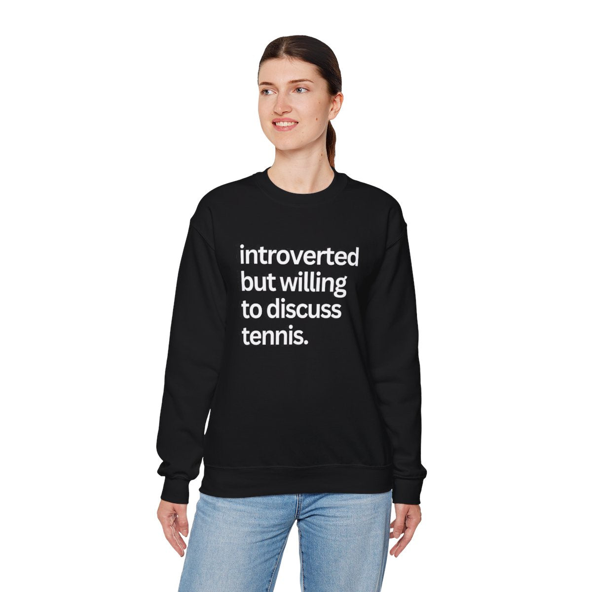 INTROVERT- Tennis Sweatshirt - GRANDSLAM PH