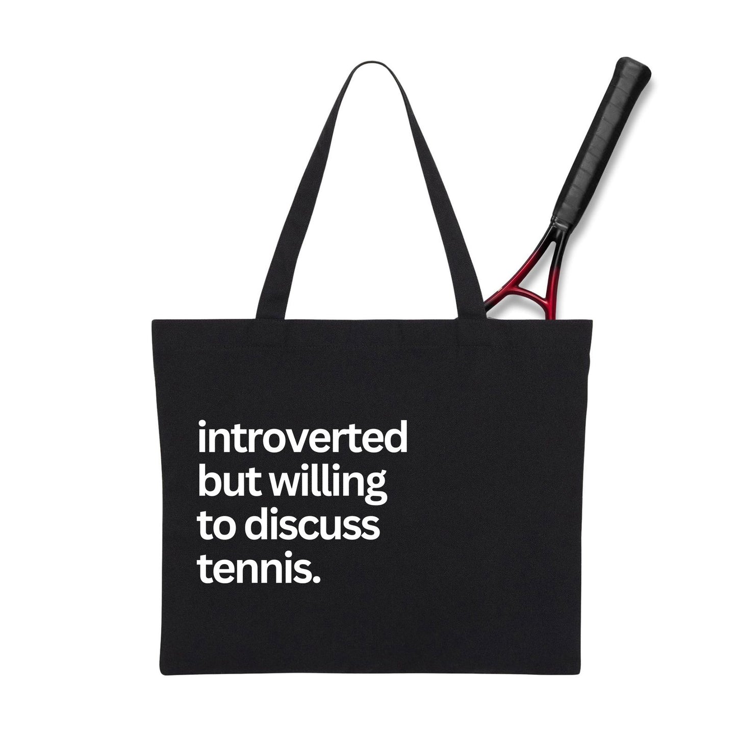 INTROVERTED - Tennis Tote Bag - GRANDSLAM PH