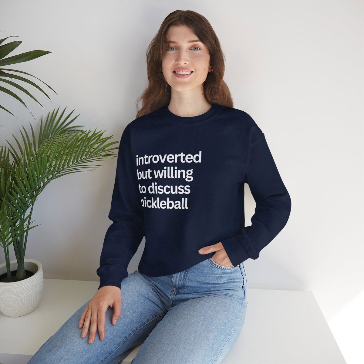 INTROVERT - Pickleball (Sweatshirt) - GRANDSLAM PH