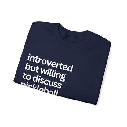 INTROVERT - Pickleball (Sweatshirt) - GRANDSLAM PH