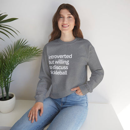 INTROVERT - Pickleball (Sweatshirt) - GRANDSLAM PH