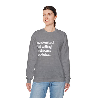 INTROVERT - Pickleball (Sweatshirt) - GRANDSLAM PH