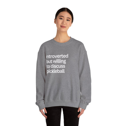 INTROVERT - Pickleball (Sweatshirt) - GRANDSLAM PH