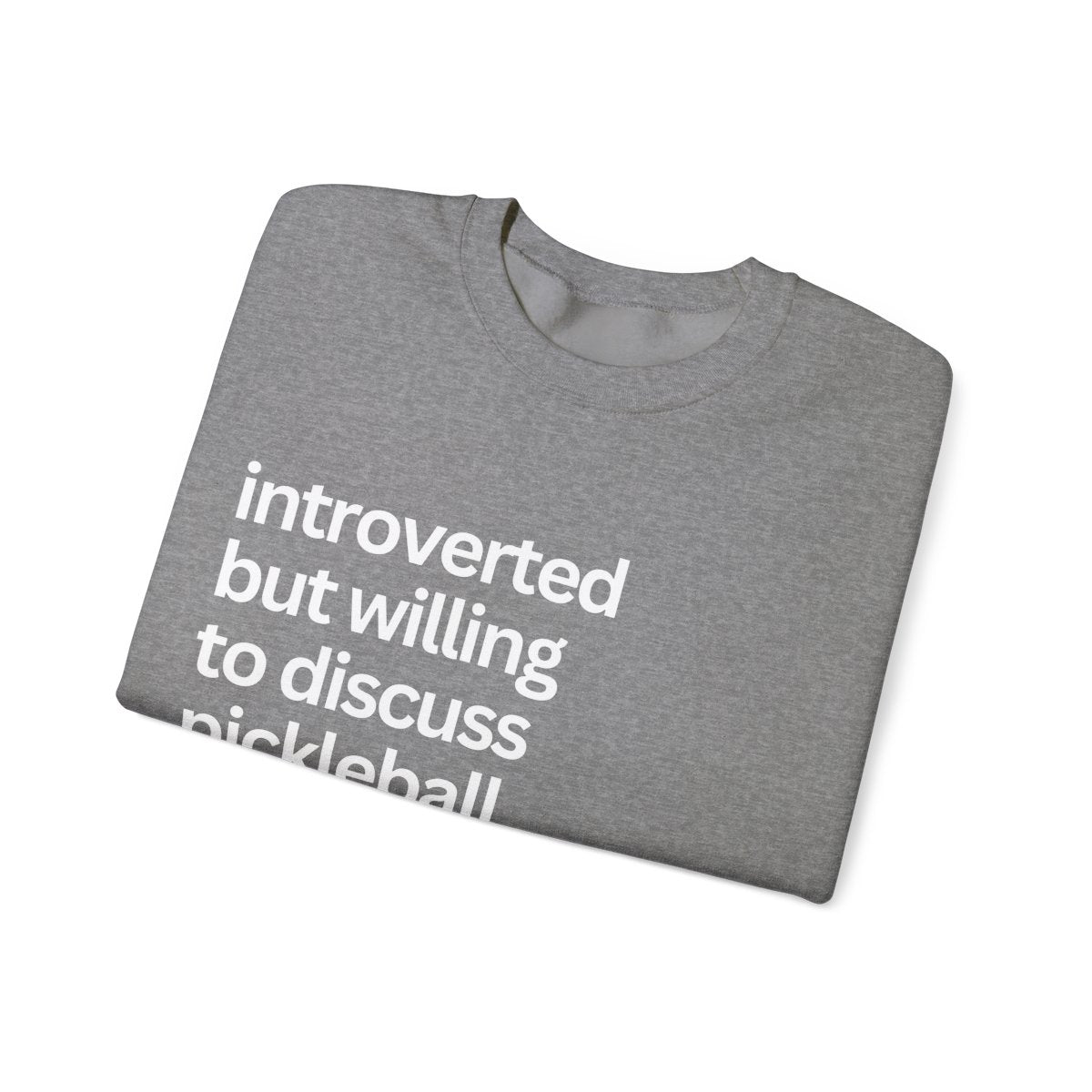 INTROVERT - Pickleball (Sweatshirt) - GRANDSLAM PH