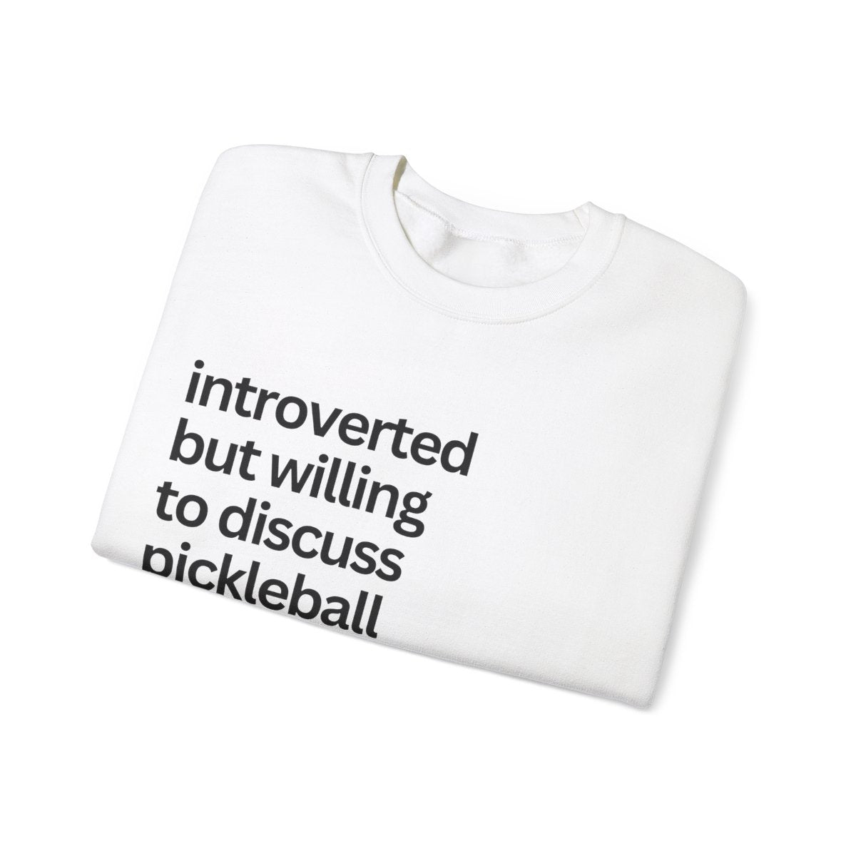 INTROVERT - Pickleball (Sweatshirt) - GRANDSLAM PH