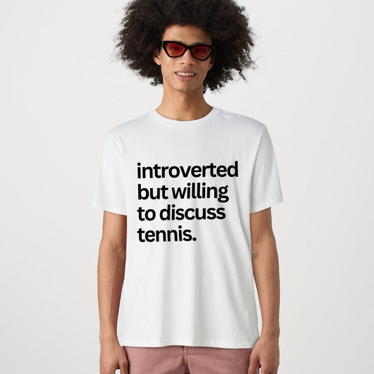 INTROVERT - Tennis Basic Tee - GRANDSLAM PH
