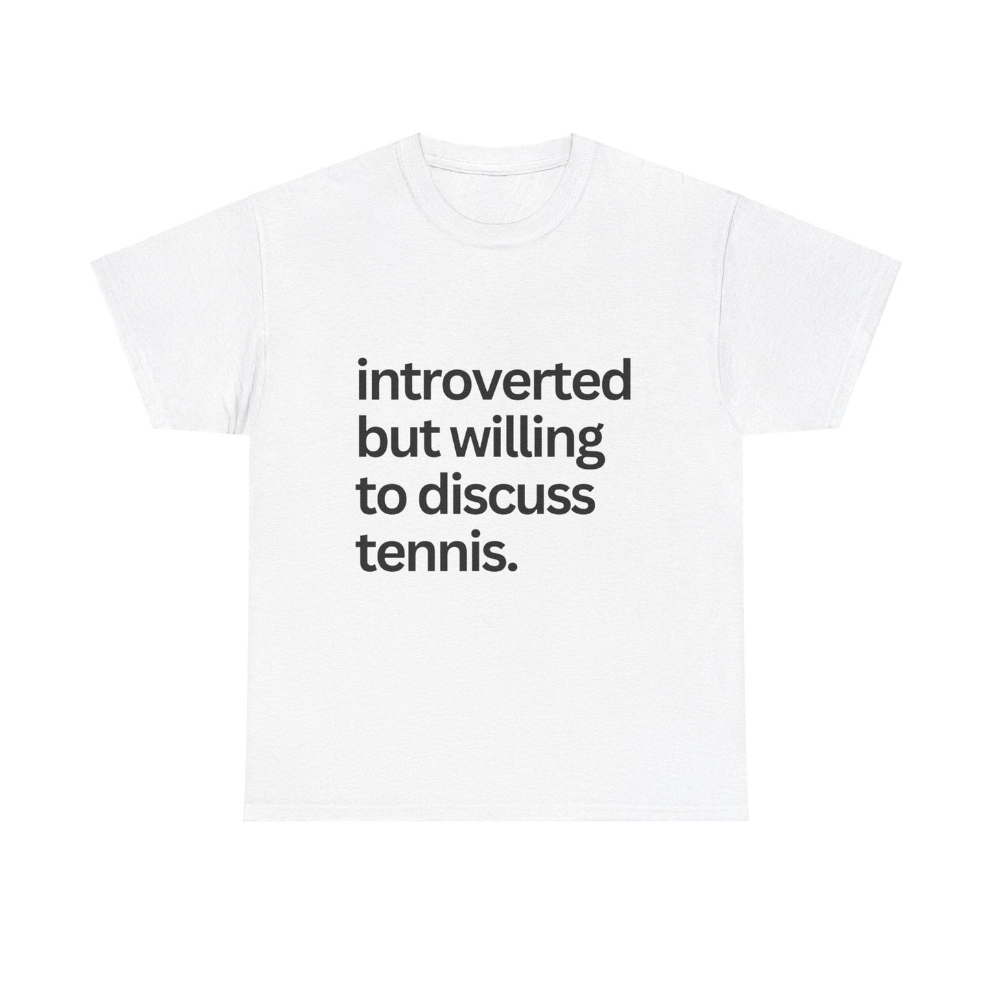 INTROVERT - Tennis Basic Tee - GRANDSLAM PH