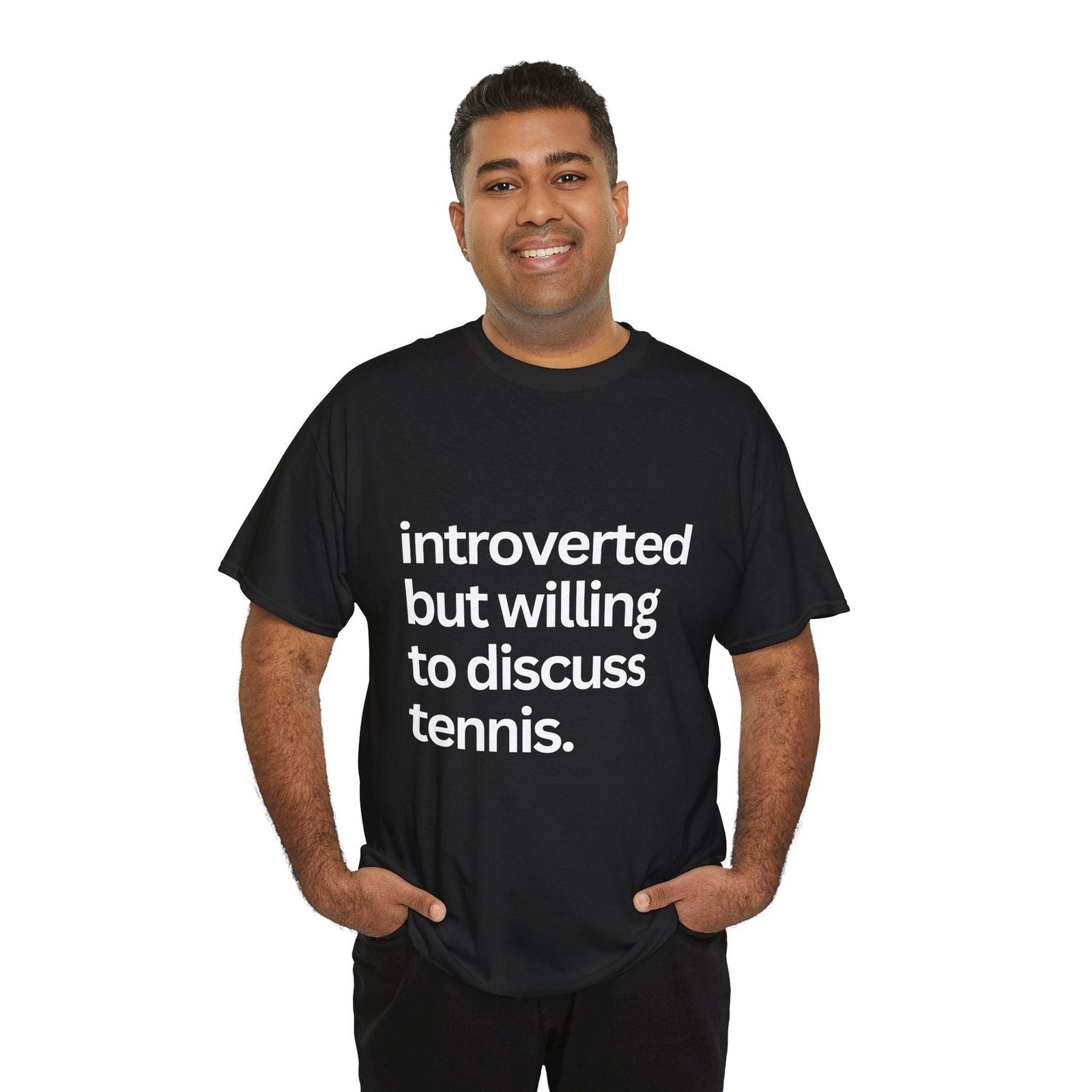 INTROVERT - Tennis Basic Tee - GRANDSLAM PH
