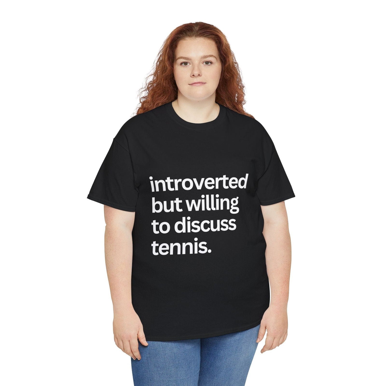 INTROVERT - Tennis Basic Tee - GRANDSLAM PH