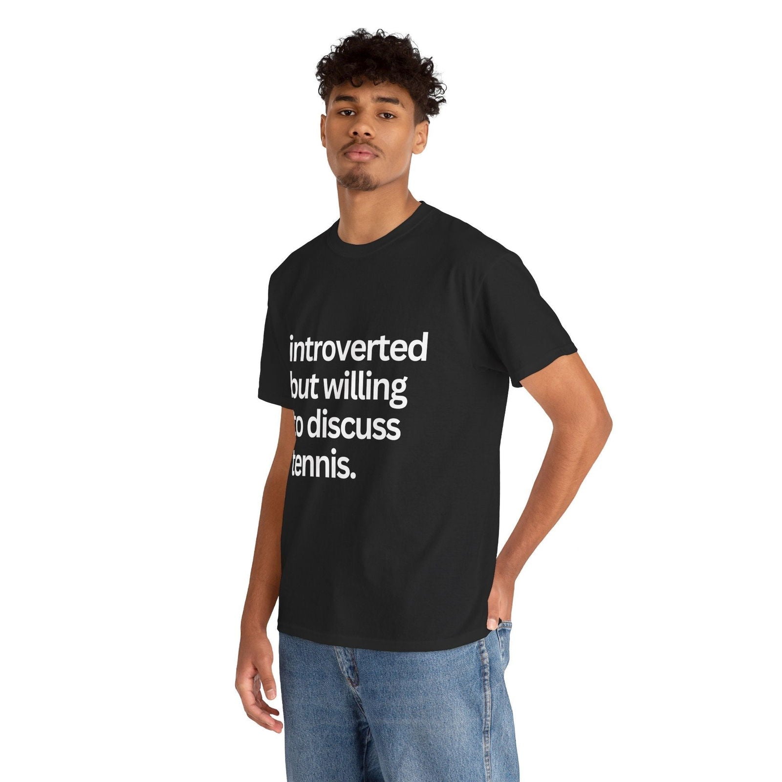 INTROVERT - Tennis Basic Tee - GRANDSLAM PH