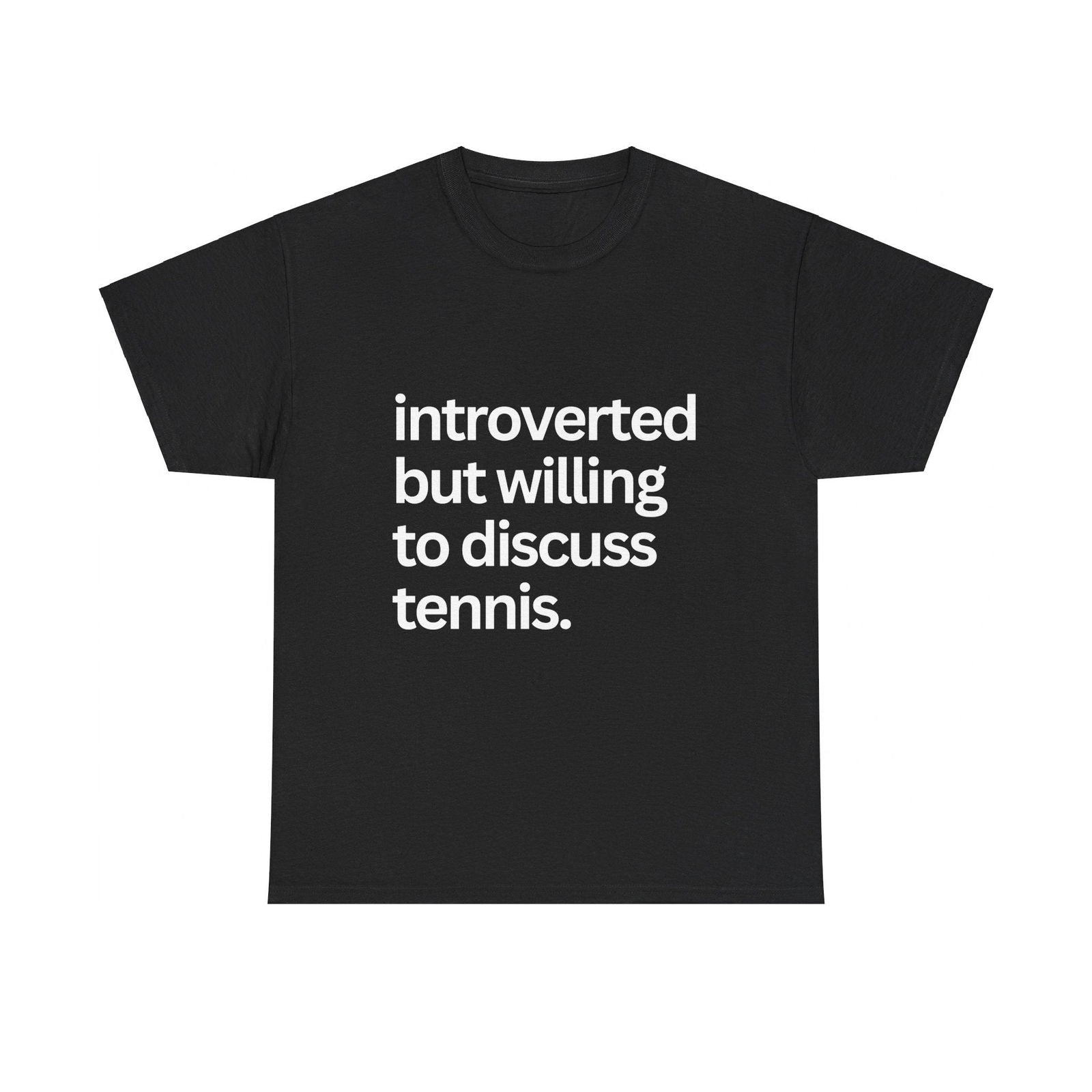 INTROVERT - Tennis Basic Tee - GRANDSLAM PH