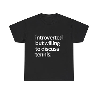 INTROVERT - Tennis Basic Tee - GRANDSLAM PH
