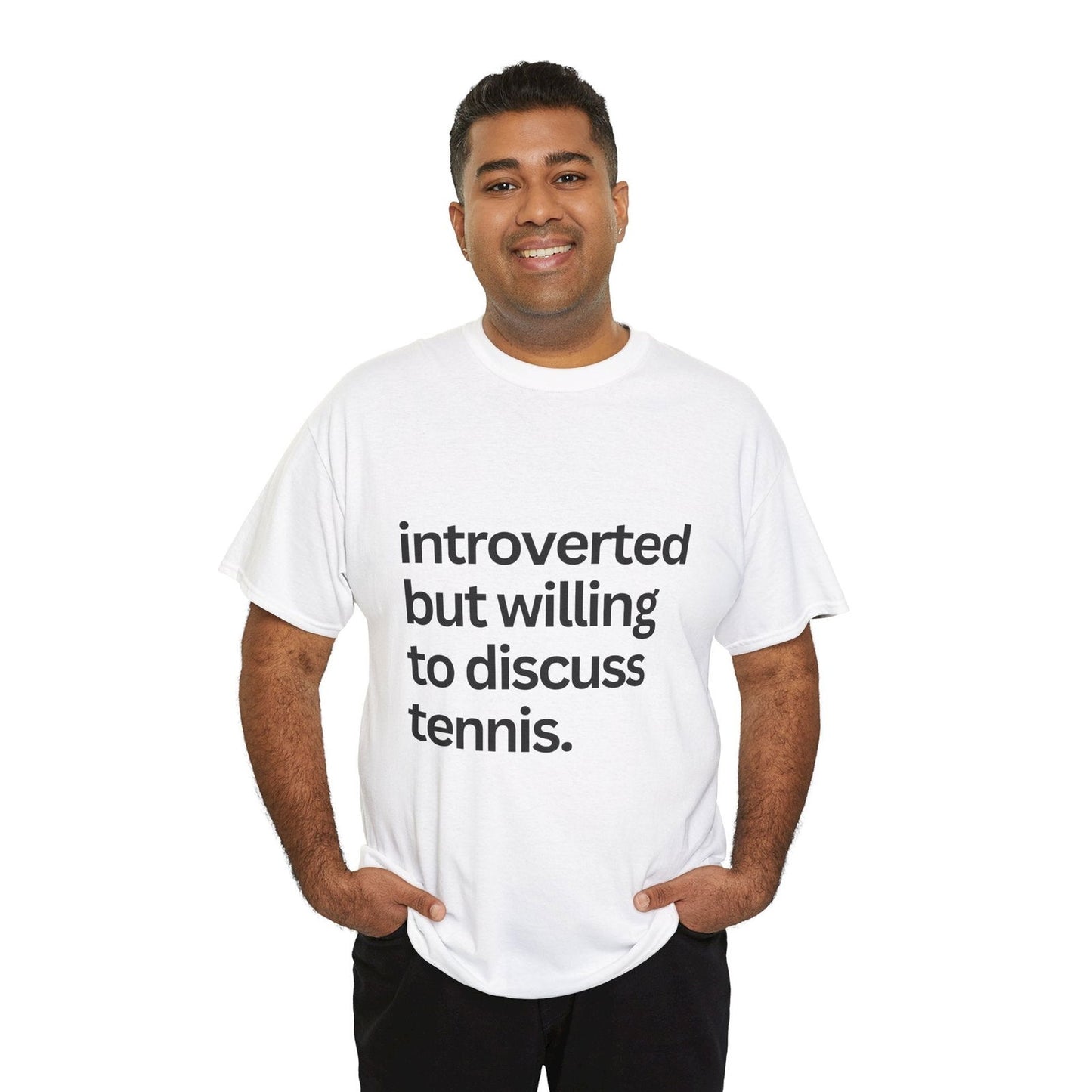 INTROVERT - Tennis Basic Tee - GRANDSLAM PH