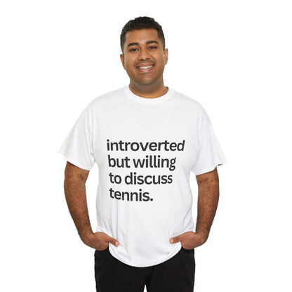 INTROVERT - Tennis Basic Tee - GRANDSLAM PH