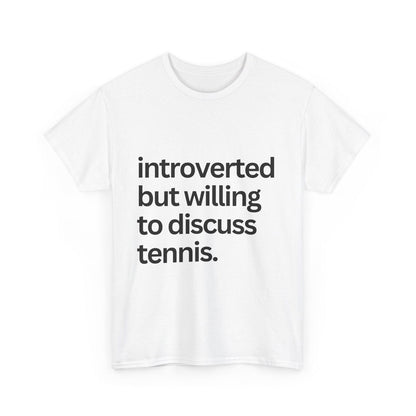 INTROVERT - Tennis Basic Tee - GRANDSLAM PH