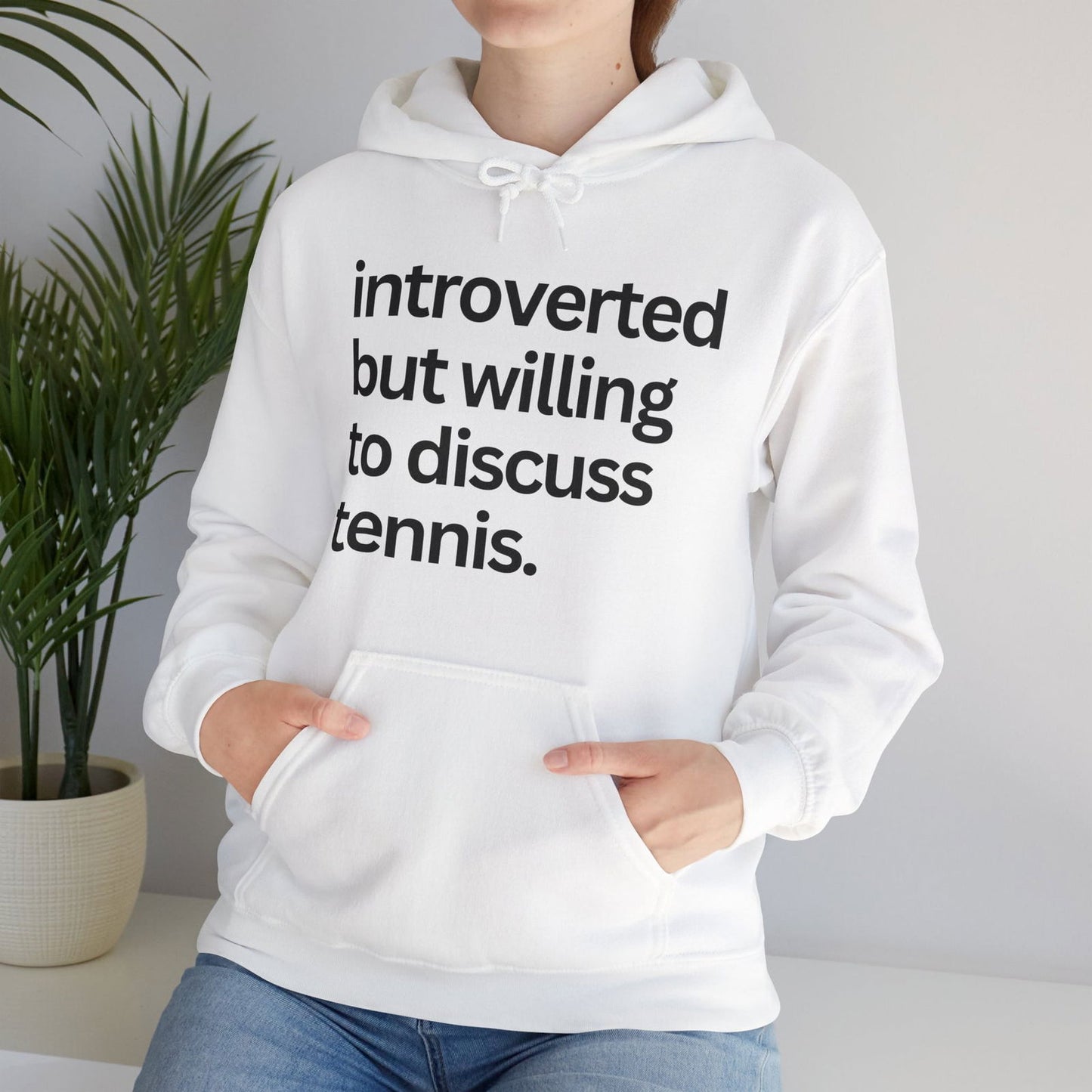 INTROVERT - Tennis Hoodie - GRANDSLAM PH