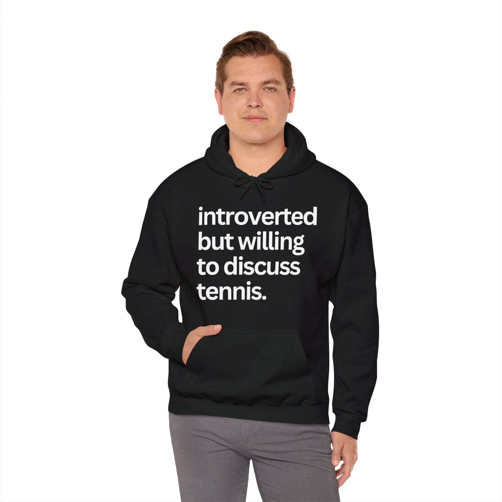 INTROVERT - Tennis Hoodie - GRANDSLAM PH