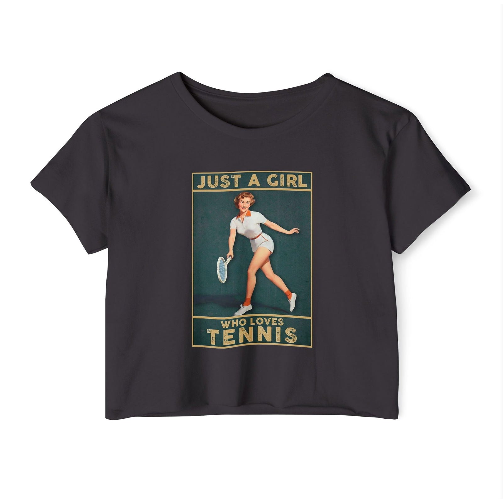 JUST A GIRL - Tennis Crop Top - GRANDSLAM PH