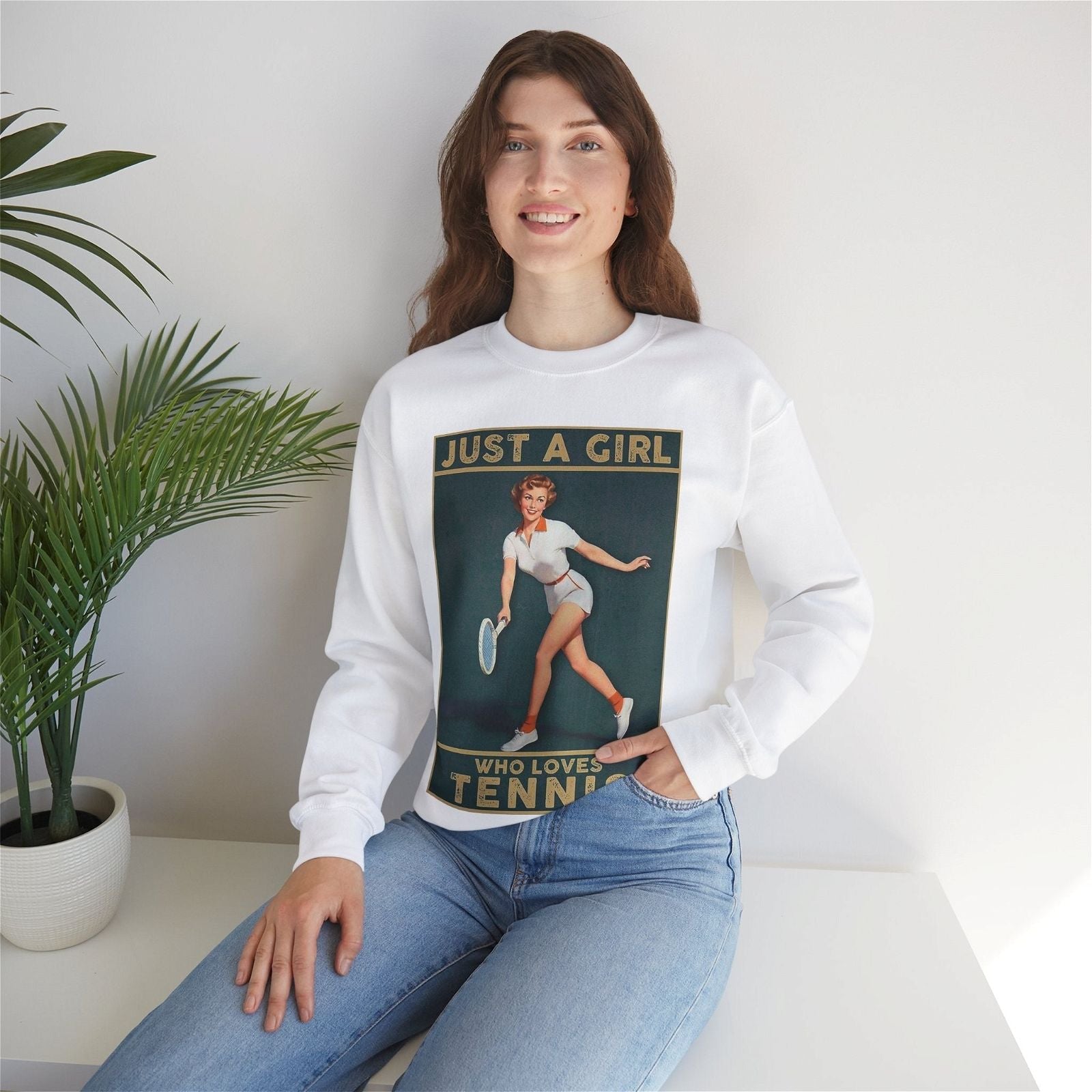 JUST A GIRL SWEATSHIRT - GRANDSLAM