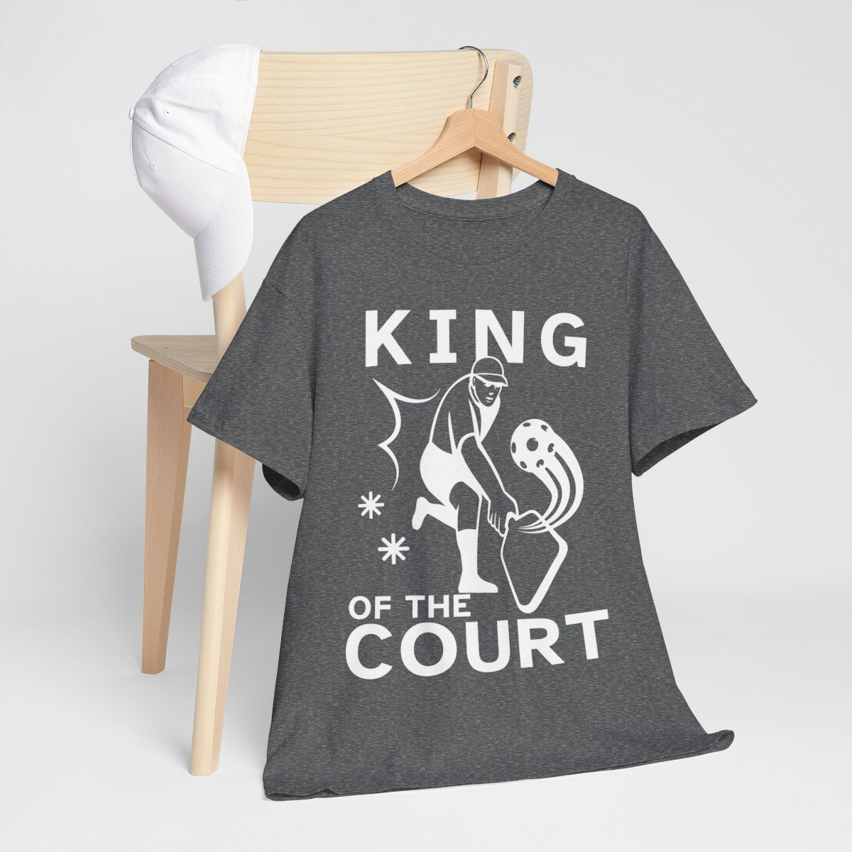 KING OF THE COURT - Pickleball (Basic Tee) - GRANDSLAM PH