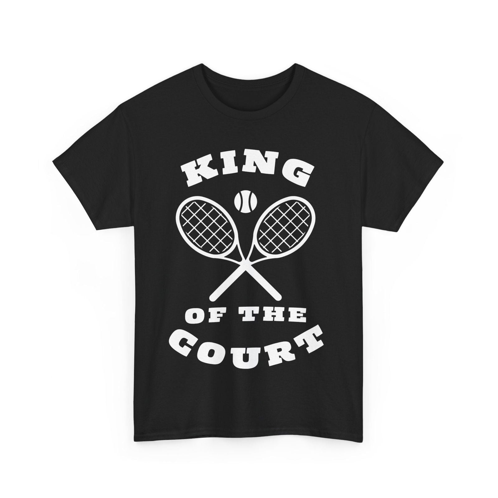 KING OF THE COURT (Black-White) - Tennis (Dri Fit) - GRANDSLAM PH