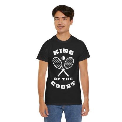 KING OF THE COURT (Black-White) - Tennis (Dri Fit) - GRANDSLAM PH