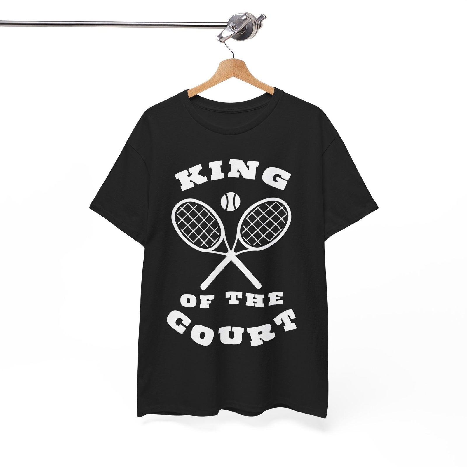 KING OF THE COURT (Black-White) - Tennis (Dri Fit) - GRANDSLAM PH