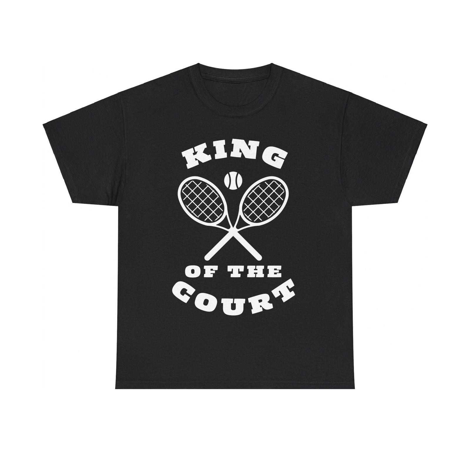 KING OF THE COURT (Black-White) - Tennis (Dri Fit) - GRANDSLAM PH