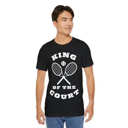 KING OF THE COURT (Black-White) - Tennis (Dri Fit) - GRANDSLAM PH