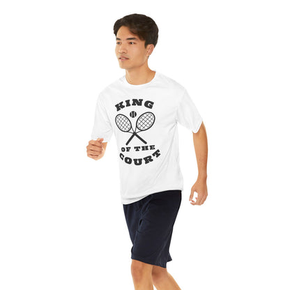 KING OF THE COURT (Black-White) - Tennis (Dri Fit) - GRANDSLAM PH