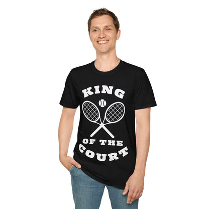 KING OF THE COURT (Black-White) - Tennis (Dri Fit) - GRANDSLAM PH