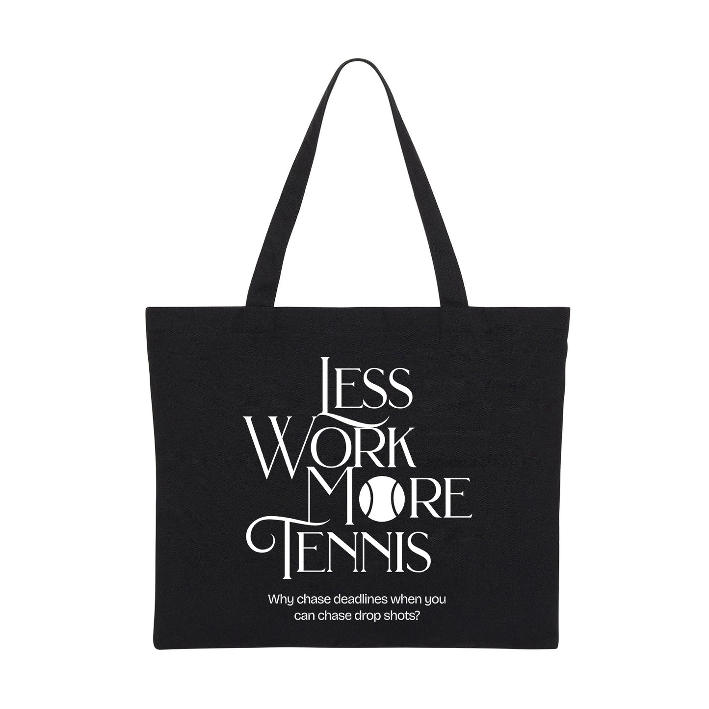 LESS WORK MORE TENNIS 2 - Tennis (Tote Bag)
