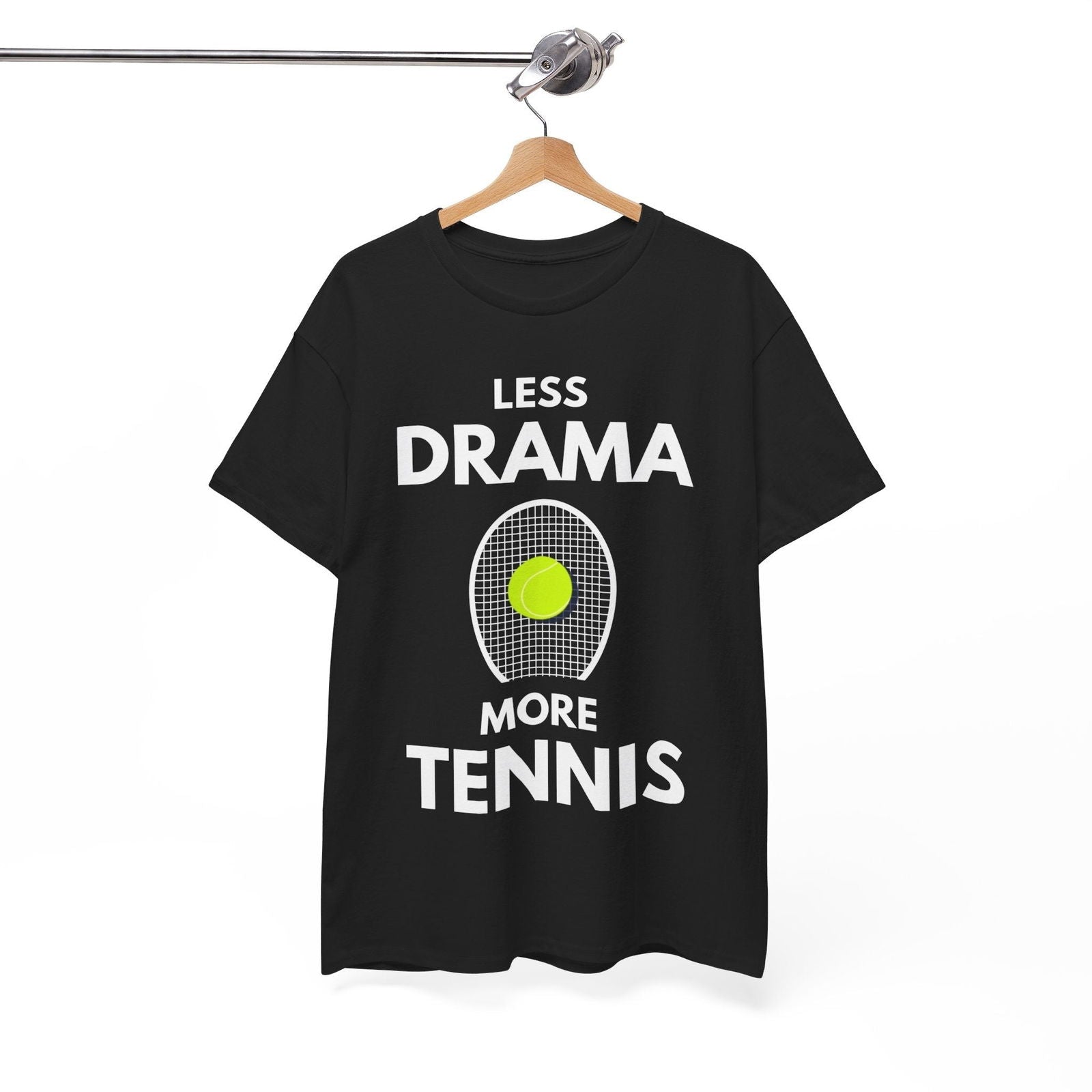 LESS DRAMA, MORE TENNIS - Tennis Basic Tee - GRANDSLAM PH