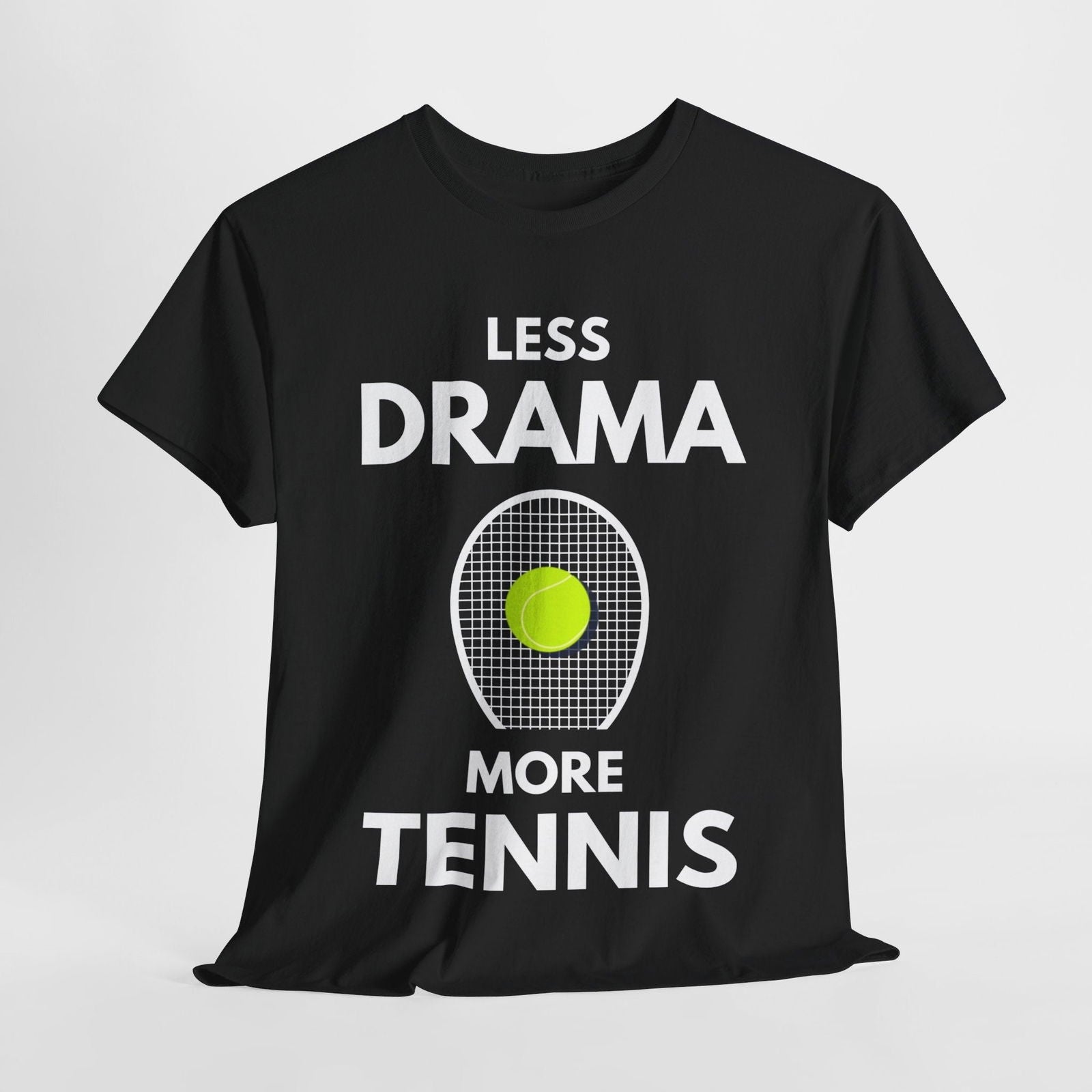 LESS DRAMA, MORE TENNIS - Tennis Basic Tee - GRANDSLAM PH