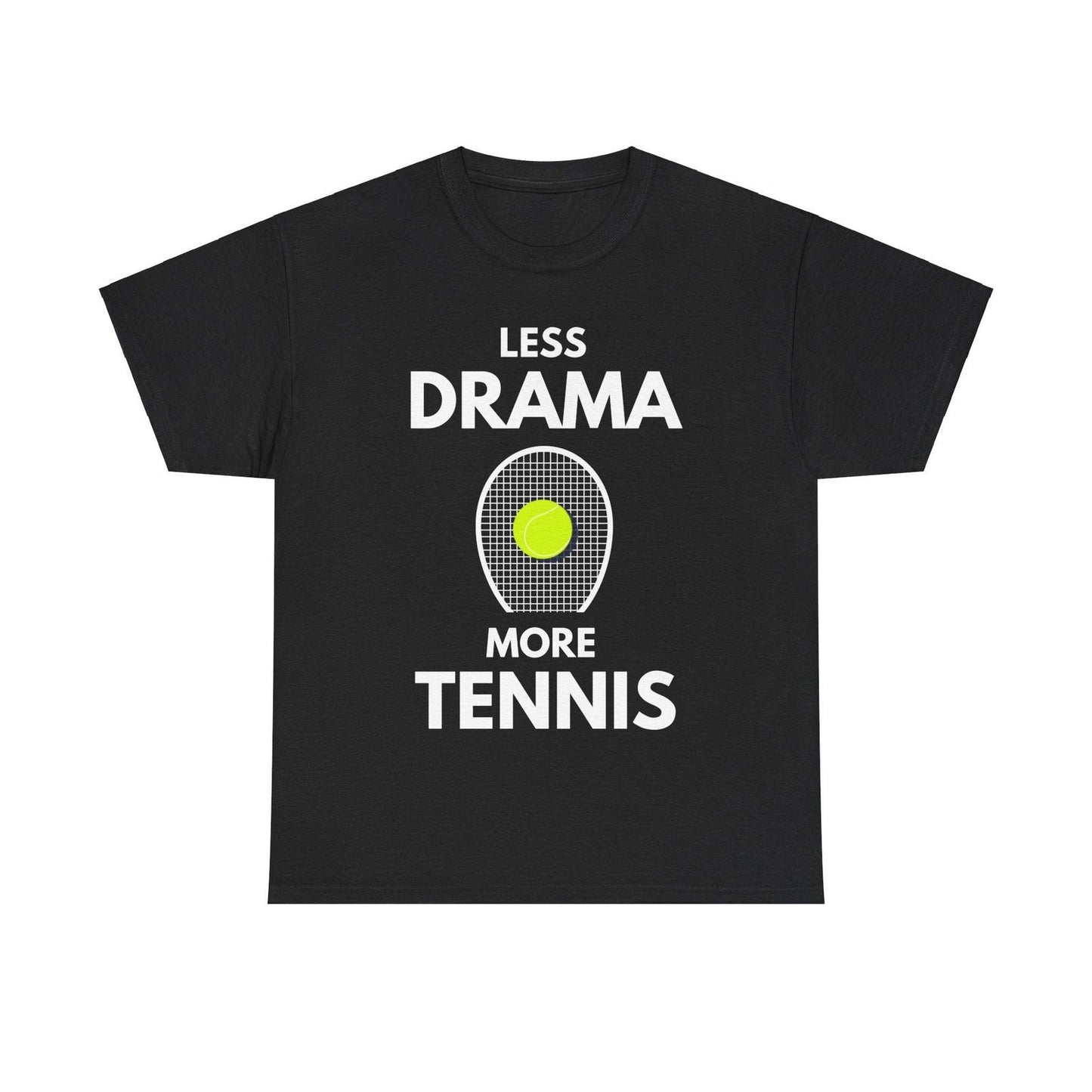 LESS DRAMA, MORE TENNIS - Tennis Basic Tee - GRANDSLAM PH
