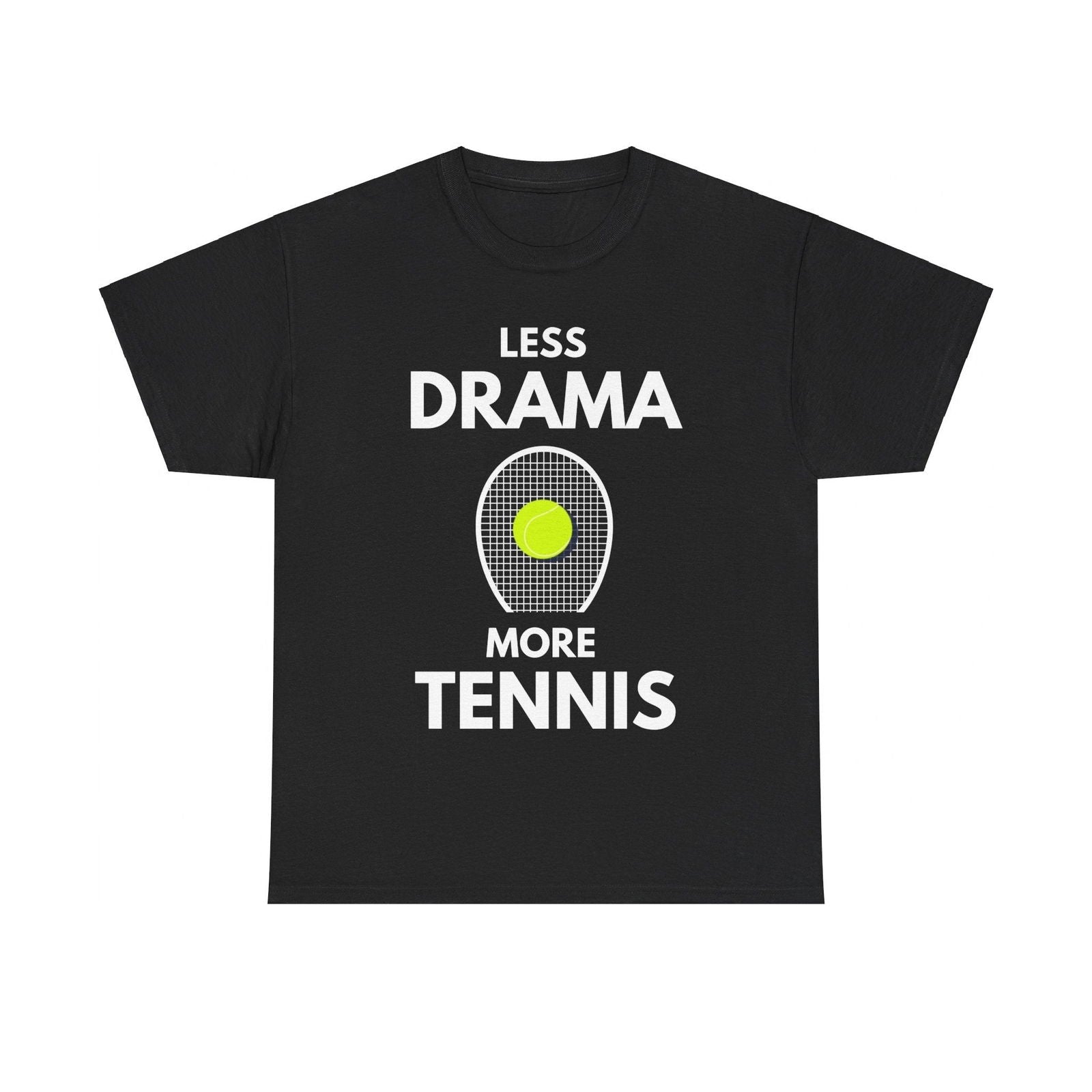 LESS DRAMA, MORE TENNIS - Tennis Basic Tee - GRANDSLAM PH