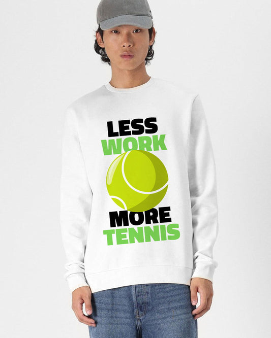 LESS WORK MORE TENNIS - Tennis Sweatshirt - GRANDSLAM PH