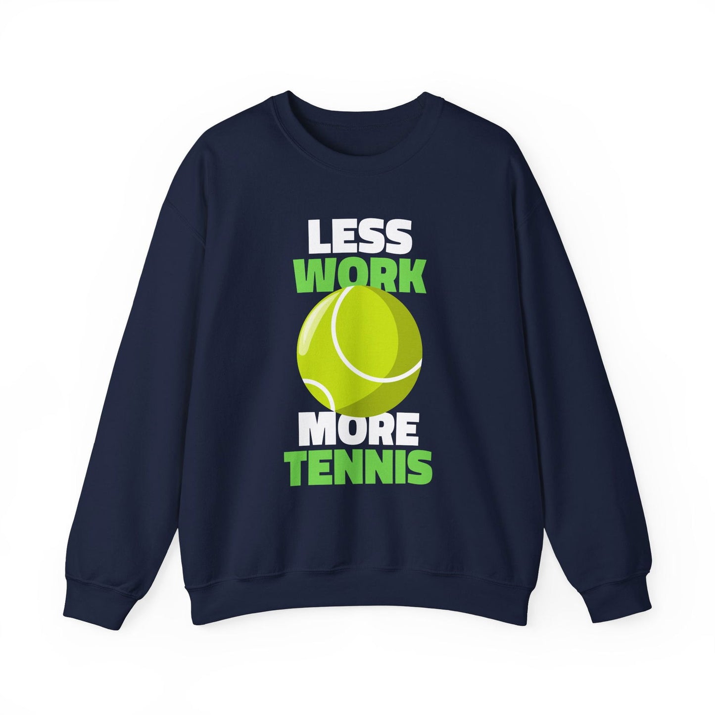 LESS WORK MORE TENNIS - Tennis Sweatshirt - GRANDSLAM PH