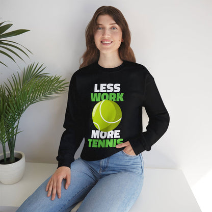 LESS WORK MORE TENNIS - Tennis Sweatshirt - GRANDSLAM PH
