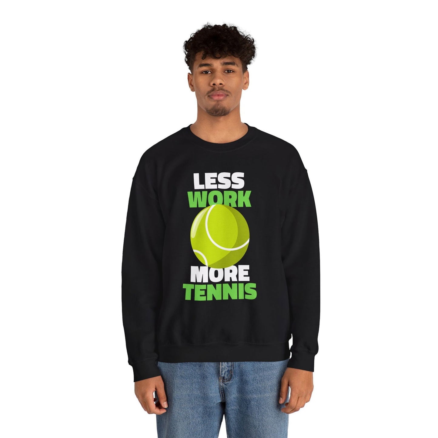 LESS WORK MORE TENNIS - Tennis Sweatshirt - GRANDSLAM PH