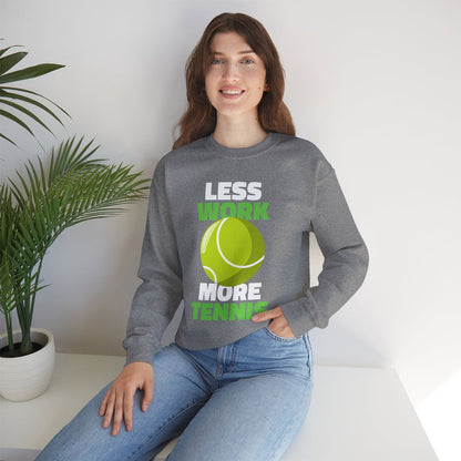LESS WORK MORE TENNIS - Tennis Sweatshirt - GRANDSLAM PH