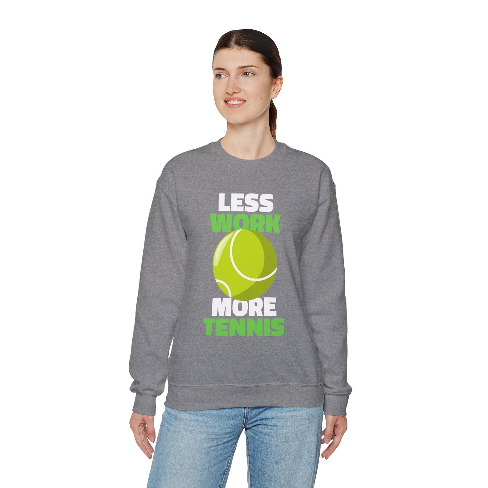 LESS WORK MORE TENNIS - Tennis Sweatshirt - GRANDSLAM PH